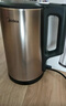 美的（Midea）电热水壶家用1.7L大容量烧水壶双钢防烫防干烧煮水壶316不锈钢内胆电水壶泡茶壶 国家补贴PJ17A01 实拍图