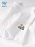 JEANSWEST LIFE真维斯白色t恤男士纯棉夏季宽松休闲短袖情侣潮牌男女款半袖体恤 实拍图