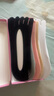 浪莎五指袜子女薄款隐形分趾女士袜子运动休闲时尚船袜 5色各1 实拍图