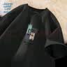 JEANSWEST LIFE真维斯欧美风短袖t恤男夏季纯棉男士五分袖学生校园字母潮流中袖T 实拍图