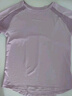 徽昂运动套装瑜伽服套装跑步运动服健身速干衣t恤拼网短袖束脚裤紫S 实拍图
