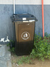 科力邦（Kelibang) 户外垃圾桶 大号加厚100L商用塑料环卫垃圾桶带盖轮工业小区物业翻盖果皮箱 灰色 单个  实拍图