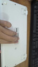 B.O.W航世 K-610 无线键盘 炫彩复古键盘 笔记本电脑家用办公通用女生可爱小键盘 白色 实拍图