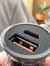 倍思车载充电器【支持拆封试用】点烟器转换器超级快充车充头一拖二适用苹果16华为小米 实拍图