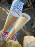 东北大板 牛乳口味大脆筒 80g*4支 盒装棒支 冷饮 冰淇淋 冰激凌 雪糕批发 实拍图