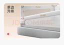 丸丫K2婴儿床围栏宝宝防摔防护栏床边防掉档板免打孔简灰1.8+2+2三面 实拍图