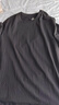 京东京造【5A抗菌】短袖男士t恤夏衣服男装白小T打底男女同款 黑色 2XL 实拍图