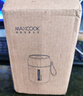 美厨（MAXCOOK）304不锈钢早餐杯豆浆燕麦片杯带盖勺外带便携不锈钢汤杯保温饭盒 珊瑚红 杯+勺+吸管MCB0382550ml 实拍图