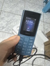 诺基亚NOKIA新105 4G 全网通移动联通电信 老人老年按键直板学生儿童备用戒网手机 双卡双待  蓝色 实拍图