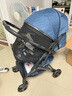 flykids婴儿推车超轻便携口袋伞车可坐躺宝宝车可上飞机避震换向折叠童车 双向豪华版绅士蓝 实拍图