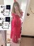 Ouder开口笑洞洞鞋 夏季男女鞋厚底增高沙滩鞋星光黑大头鞋凉拖鞋 星光黑 脚宽脚背高建议拍大一码哦 36 女码 实拍图