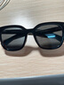 帕莎（Prsr）防晒墨镜时尚太阳镜男大框显瘦遮阳沙滩墨镜PS7015 -B黑色 实拍图
