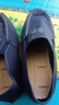 老北京布鞋男透气防滑工作鞋一脚蹬懒人帆布鞋轻便软底休闲驾车鞋 2275蓝色 42 实拍图