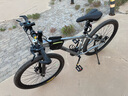 匹克（PEAK）传奇山地自行车成年人自行车山地车自行车学生12到18岁通勤单车 传奇LEGEND|飓风灰|线碟+礼包 27.5寸|适合175-195cm 27速 实拍图