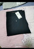 与狼共舞【品质棉】商务休闲通勤裤子弹力男士休闲长裤 001黑色 34  实拍图