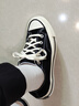 匡威（Converse）官方 1970S男女经典低帮帆布鞋黑色162058C 162058C/黑色 35 实拍图