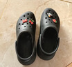 卡骆驰（crocs）男女泡芙洞洞鞋户外休闲时尚厚底一脚蹬沙滩鞋 207521-001 37-38 实拍图