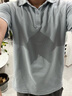 班尼路（Baleno）短袖POLO衫男夏季纽扣翻领简约肌理感男士t恤青年通勤男款上衣 实拍图