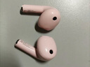 联想（Lenovo）【全新升级】LP23蓝牙耳机真无线蓝牙5.4半入耳式运动降噪高音质音乐耳机适用于苹果华为小米荣耀 粉-顶配版【双核5.4芯+AI降噪】 实拍图