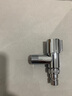 九牧（JOMOO）洗衣机角阀龙头水嘴不锈钢4分卡扣螺纹接口银色74112-784/1C-1 实拍图