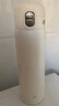 京东京造 保温杯 水杯男女 316不锈钢学生礼物送老师【一键弹盖】白480ml 实拍图