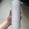 米家小米电热水杯加热杯热水壶 保温烧水杯 350ml迷你便携式旅行出差 智能恒温 316L不锈钢无异味 白色 实拍图
