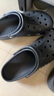 crocs卡骆驰贝雅洞洞鞋沙滩鞋|10126 黑色-001 44(280mm)  实拍图