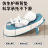 劳可里尼（NOCOLLINY）婴儿洗澡盆可折叠 儿童浴盆大号可坐可躺 宝宝洗澡桶新生儿童用品 【浴架套餐】樱花粉+可调节浴架 实拍图