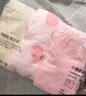 迷你巴拉女童内裤宝宝纯棉A类抗菌平底安全裤不夹pp四角裤【3条装】 实拍图