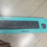 罗技（Logitech）MK275 键鼠套装 无线键鼠套装 办公键鼠套装 全尺寸 商务键鼠套装 带无线2.4G接收器 黑蓝色 实拍图