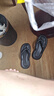 果洛菲（GUOLUOFEI）夏季踩屎感EVA人字拖男沙滩平底凉鞋防滑浴室拖鞋女 黑色 38-39 实拍图