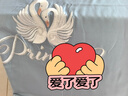 水星家纺床上四件套60s长绒棉纯棉100%全棉夏天丝滑被套床单双人轻奢高级1.5m床天鹅家居馆 实拍图