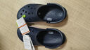 卡骆驰crocs洞洞鞋贝雅卡骆班轻便耐磨一脚蹬休闲鞋|205089 深蓝/辣椒红-4CC 40 (250mm) 实拍图