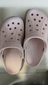 卡骆驰crocs洞洞鞋贝雅男鞋女鞋轻便耐磨一脚蹬拖鞋休闲鞋|10126 裸粉-6PI 37 /38(230mm) 实拍图