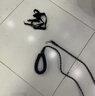 斯派科狗狗牵引绳套装遛狗栓狗绳子胸背项圈整套柯基大型犬金毛防爆冲绳 黑色三件套|绳长3米+项圈+胸背 S-【5-8斤】 实拍图