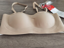 浪莎无肩带内衣女小胸防滑聚拢无痕粉底液隐形不透抹胸裹胸美背文胸罩 实拍图