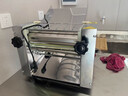 甄樽 压面机商用面条机电动揉面一体机大型刀削面手擀面饺子皮馄饨皮挂面商用压面机 台式300不锈钢面辊【不带刀】 实拍图