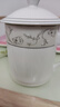洁雅杰陶瓷茶杯 带盖水杯子(350ml)陶瓷茶杯陶瓷办公杯 中华杯 实拍图