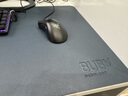 BUBM 鼠标垫超大号办公室桌垫笔记本电脑垫键盘垫办公写字台桌垫游戏家用垫子防水 100*50CM 灰+金属银 实拍图