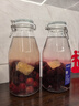 喜碧（Scybe）泡酒瓶密封罐泡酒桶玻璃密封罐泡酒容器果汁饮料瓶韦达1400ml 2只 实拍图