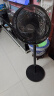 美的（Midea）【超级单品】七叶轻音立式电风扇家用柔风落地扇台式桌面小型风扇大风量节能摇头宿舍电扇 SAF30AB 实拍图