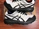 亚瑟士ASICS男鞋女鞋越野舒适运动鞋户外耐磨透气慢跑鞋 GEL-SONOMA CN 白色/黑色(男款) 46.5 实拍图