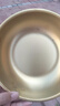 【韩剧同款】加厚不锈钢干锅海鲜锅火锅金色平底浅锅双耳锅泡面锅 迷你款17cm【金色】双柄汤锅 实拍图