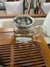 神雕（SHEN DIAO）耐热玻璃功夫茶具配件加厚公道杯带过滤茶漏分茶器茶海公杯过滤网 大玉雅(400毫升)+直不锈钢茶漏 实拍图