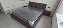 意式极简头层牛皮床现代简约主卧2米双人床真皮床婚床软靠包大床 床+T333席梦思全拆乳胶床垫 1.8*2M【豪华版15CM钢木排骨架】 实拍图