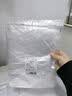奥克云一次性雨衣成人加厚防暴雨连体全身漂流PE全新料男女通用户外徒步登山风衣式防水雨衣透明5件独立装AKY012202 实拍图