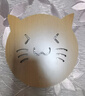 SAFEBET2个装 日式隔热餐桌垫 防烫杯垫碗垫 卡通木质盘子垫子砂锅垫餐垫 小猫-2个装 实拍图