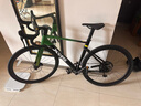 喜德盛公路自行车2025款AD350碳纤前叉功率计齿盘超轻铝气动车架健身车 鹦鹉绿【整车发货】 540mm 实拍图