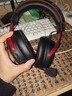 迈从（MCHOSE）V9 Pro游戏耳机头戴式电竞电脑耳机三角洲行动fps吃鸡听声辨位电竞芯片声卡7.1声道无线蓝牙有线 【V9 Pro 无线7.1版】53mm大动圈-黑红 实拍图