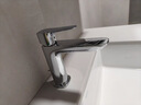 汉斯格雅（Hansgrohe）冷启动空气注入单孔冷热水龙头卫浴面盆龙头矮款镀铬色 71303007 实拍图